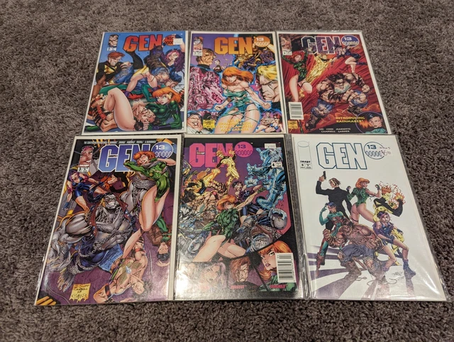 Gen 13 Volume 1, 2, Bootleg, Ordinary Heroes, Annual, gen 12, + more huge lot 2