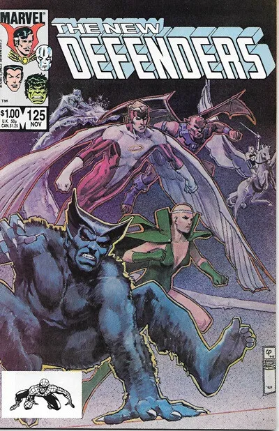 The Defenders Comic Book #125, Marvel Comics 1983 VERY FINE/NEAR MINT NEW UNREAD