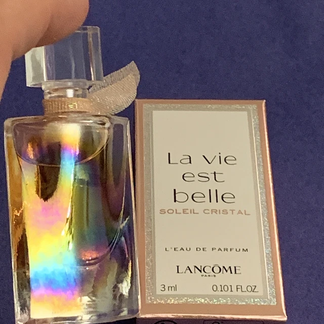 Superb Miniature  Life Is Beautiful Sun Crystal  By Lancome Edp 3Ml New