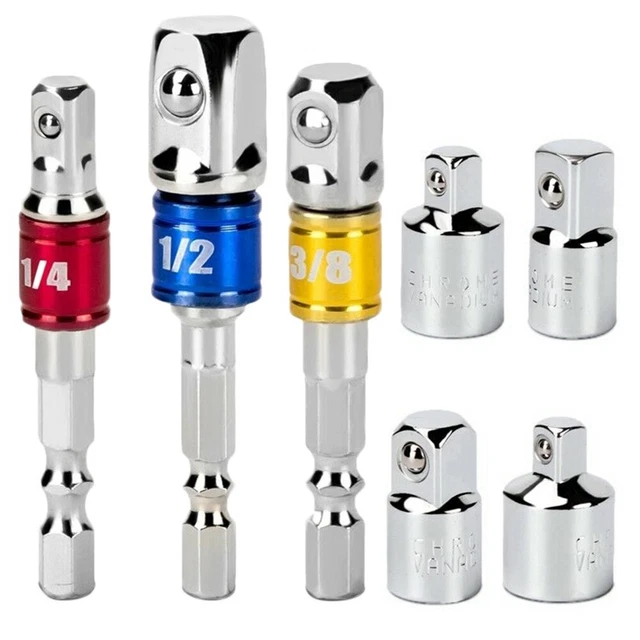 Kit clé à manches rallonge tige efficace et robuste 7 pièces acier vanadium