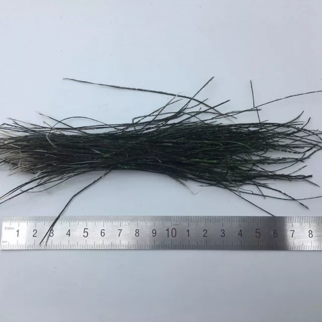 Fil de plume de paon herl naturel tige de paon 10-18 cm (environ) 200 pièces/sa 3