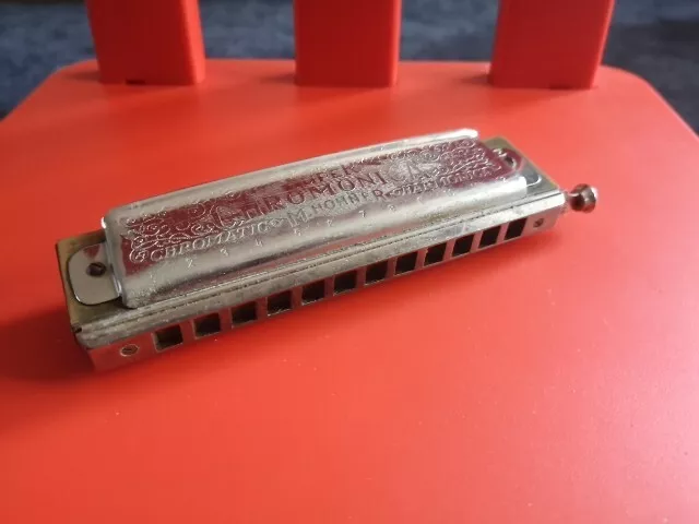 Hohner Super Chromonica  Harmonica Key Of E  - Made in GERMANY