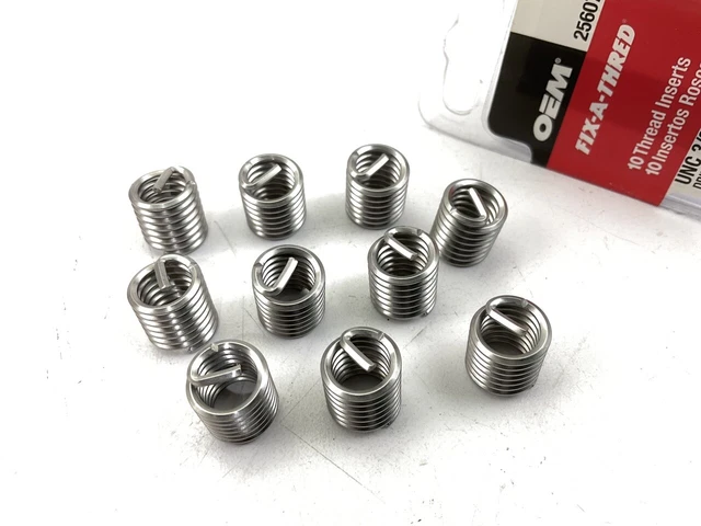 OEM Tools 25607 Fix-A-Thread Inserts UNC 3/8"-16 X 1.5D - 10 Pack