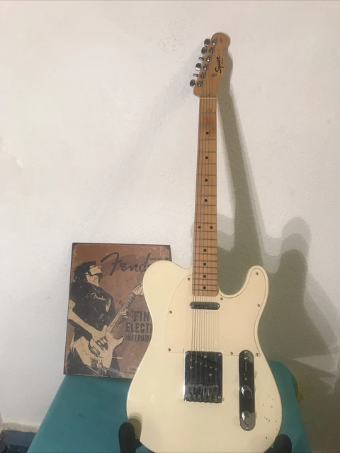 Squier TELE  By Fender (2010 3.4 kg White) ￼￼￼