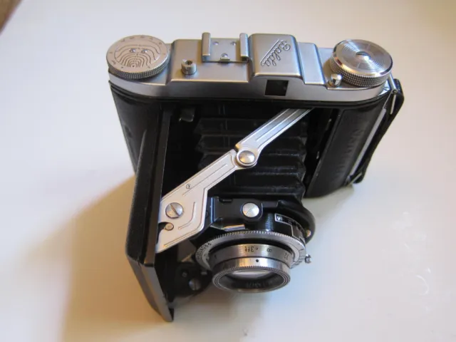 Película en rollo Balda Baldix 120 que funciona 6x6 cámara plegable con lente Westar recubierta