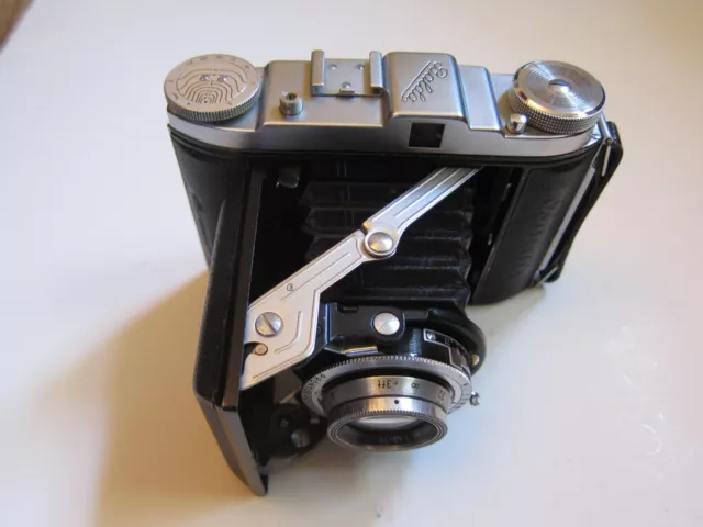 Película en rollo Balda Baldix 120 que funciona 6x6 cámara plegable con lente Westar recubierta