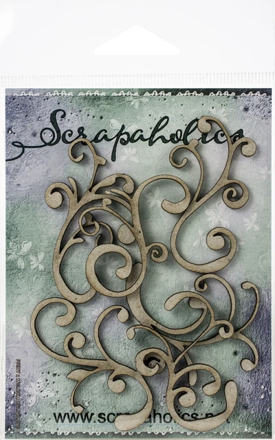 "Paquete de 6 aglomerado de corte láser Scrapaholics brocas de 1,8 mm de espesor, 6/paquete, 1,25""X2"