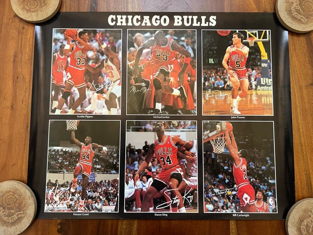 激レア‼︎ 90s 当時物 NBA BULLS JORDAN ポスター Vintage Original 1990s Michael Jordan Dunk Poster NBA