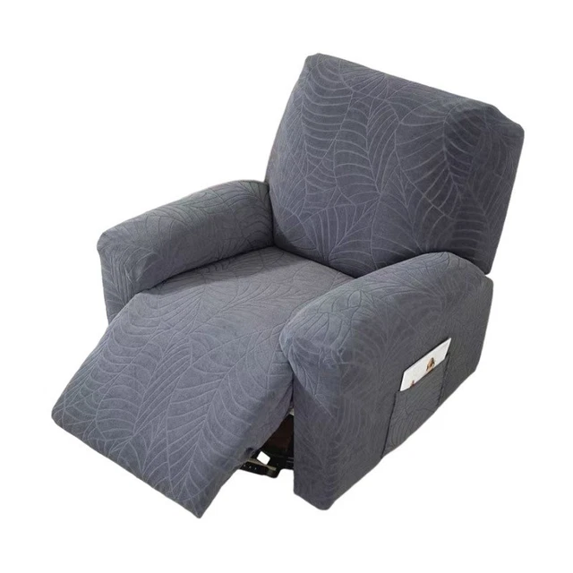 JHLD Copripoltrona Elastico Relax Velluto, Reclinabile 4 Pezzi Morbido