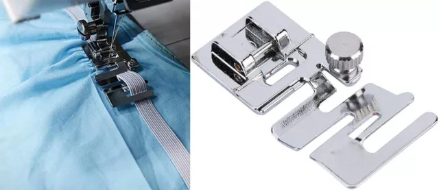 Elastic Foot Sewing Machine Presser Snap On Footer