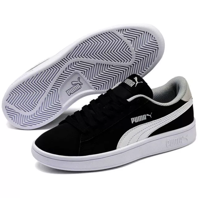 PUMA SMASH V2 Buck JR Junior Kids Sneaker Shoes Athletic Shoe