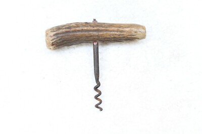 Gun Metal Effect Antler Maneggiatore Apribottiglie Fatto a Mano 