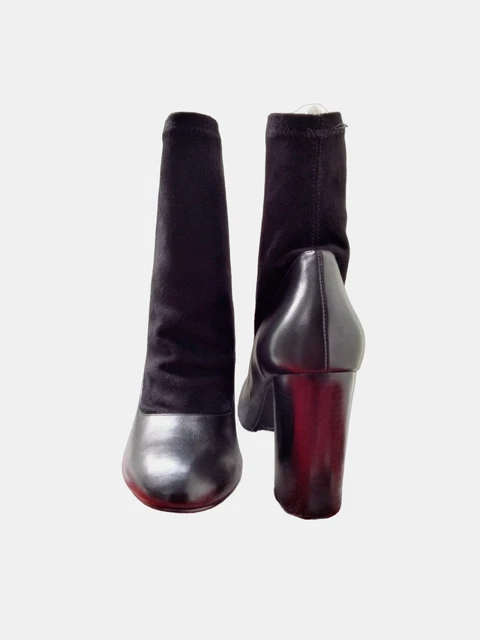 Bottines Femme Cuir à Talon San Marina