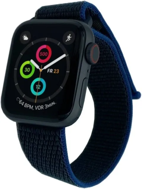 Apple Watch Series SE, 40mm Cellular Alu Spacegrau Sportloop Kohlegrau MYEL2FD/A