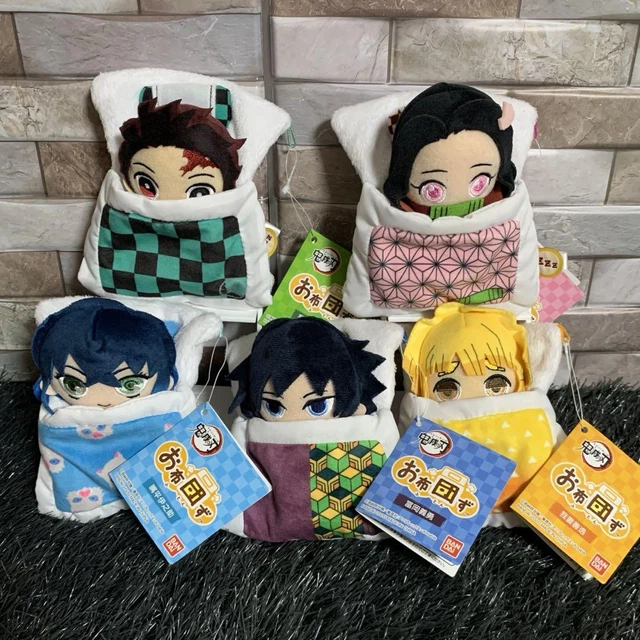 Demon Slayer Kumamate Plush Mascot – Tanjiro, Nezuko, Zenitsu