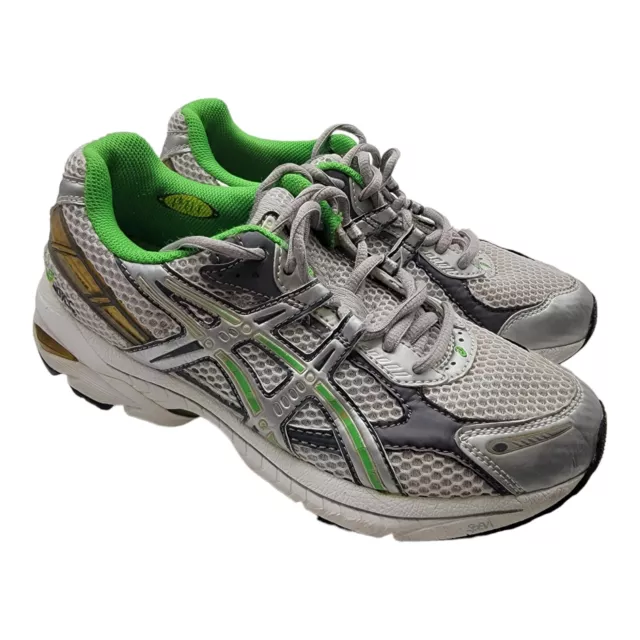 ASICS SHOES WOMENS Size 8 Green Gel GT-2110 Running DuoMax Tech TN654 ...