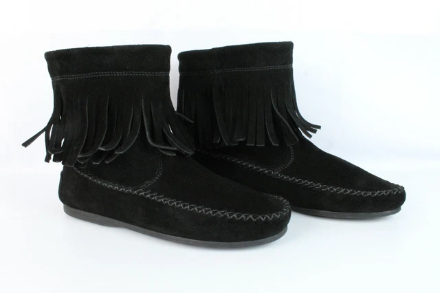 Bottines Eram Daim noir T 39 / UK 5 EXCELLENT ETAT