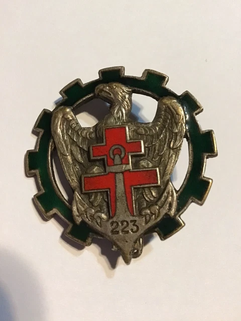 Insigne 73° Compagnie de Circulation Routière en Extrême Orient Drago Metra