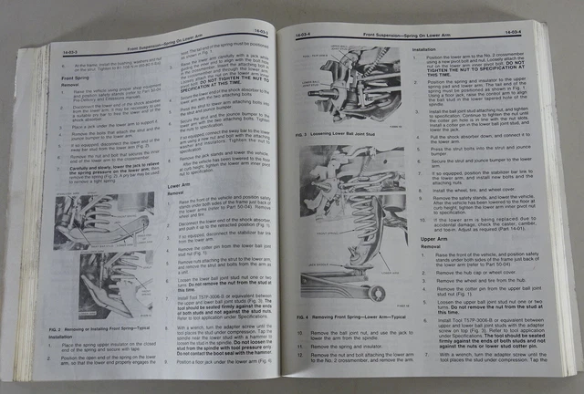 Manuel D'atelier Lincoln Continental 1997 - Manuel De Réparation Et D'entretien D'occasion, Bon état