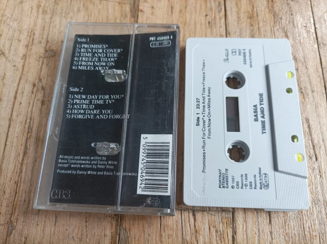 Basia Time & Tide Cassette Audio Tape Holland K7 2