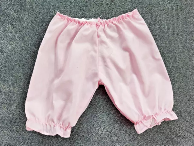 Puppenhose, süße Hose, Unterhose f. größere Puppen und Teddys, rosa