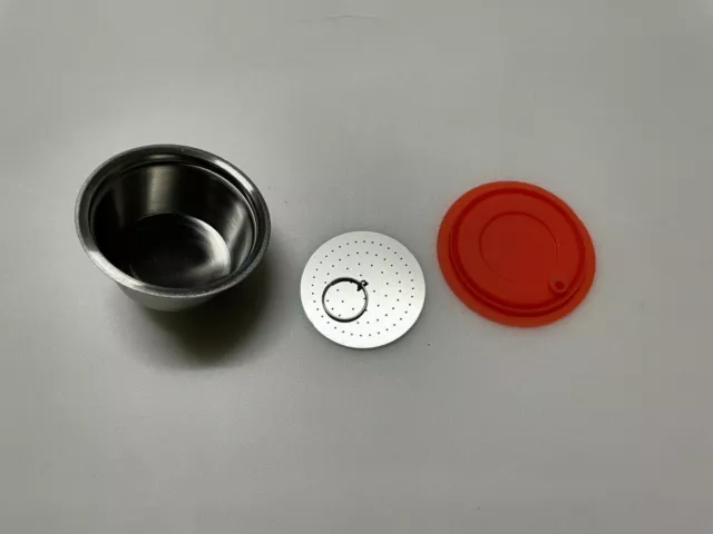 Stainless Steel Refillable Reusable Coffee-Filter Capsule Pod Cup For Nespresso