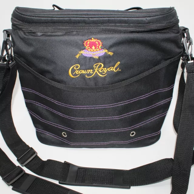 Crown Royal Insulated Tote Bag Soft Sided Cooler w/ Double Shoulder Strap UNUSED