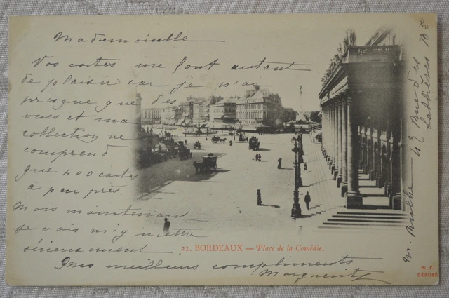 CPA"" BORDEAUX - Place de la Comédie