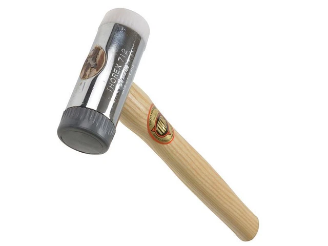 Thor - 712R Marteau à manche tendre et dur en bois, 38mm, 650g