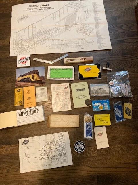 Chicago & North Western Railroad Mechanical Dept Employee Materials RARE Big Lot