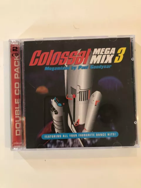 COLOSSAL MEGAMIX Volume 3 2CD 1996 Mega Mix EURODANCE CD *Near Mint*