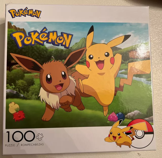 Pokemon - Pikachu vs. Mewtwo, 100 Pieces, Buffalo Games