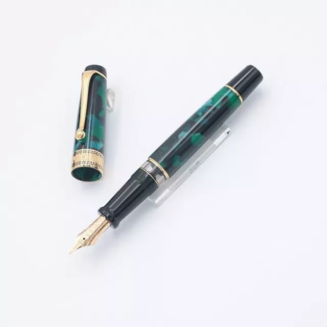 Aurora Fountain Pen Optima Green EF