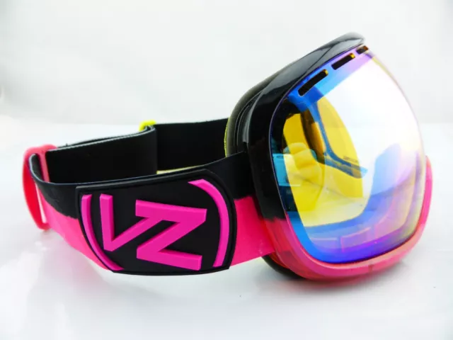 Von Zipper Goggles FISHBOWL Passion Pop Pink - Yellow Chrome Lens