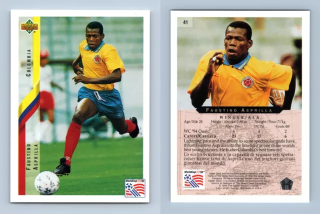 WORLD CUP USA 94 Upper Deck COMPLETE CARD SET sticker Figurine 250 wc cup 1994 3