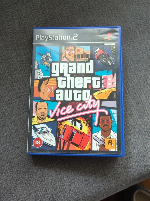 GRAND THEFT AUTO: Vice City (GTA) - Sony PlayStation 2 PS2 Game PAL EUR
