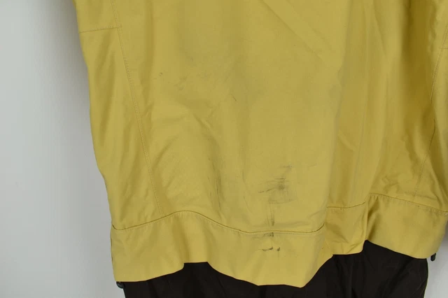 THE NORTH FACE Prodigy HyVent Brown/Yellow One Piece Ski Suit Size M Mens 3