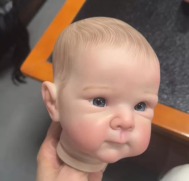 18" Already Painted Newborn Bettie Reborn Doll Kits Lifelike Unassembly DIY Gift