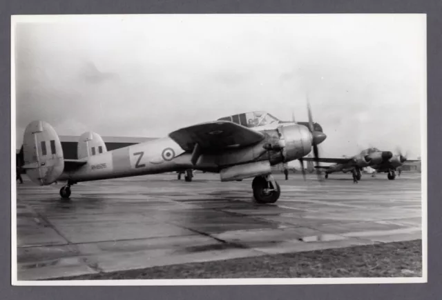 Bristol Brigand Rh626 Z Large Original Photo Raf Royal Air Force