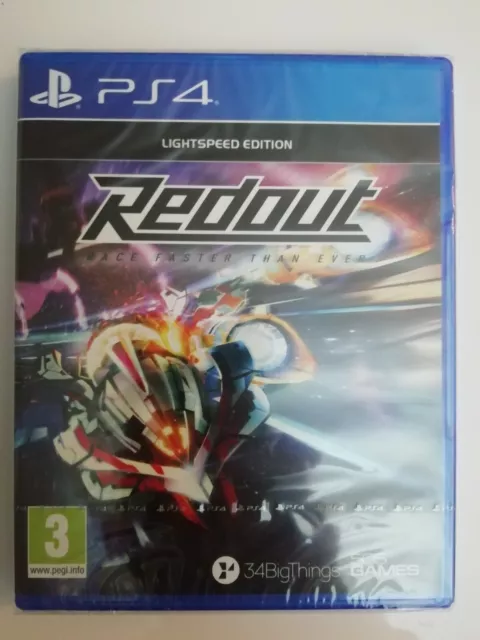 Jeu PS4 Redout Lightspeed Edition Version FR Neuf sous Blister