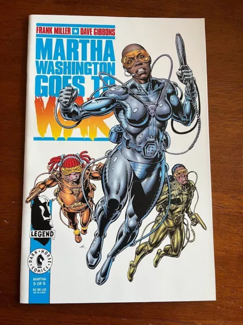 Martha Washington Goes To War # 5 Vf+ Dark Horse Comics 1994 Frank Miller