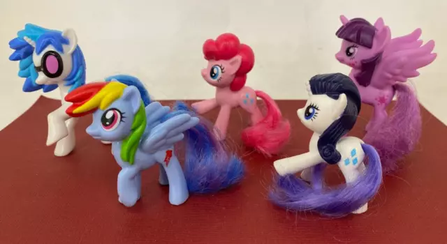 My Little Pony 2016 - McDonalds MLP Brushable Figures - Lot #2