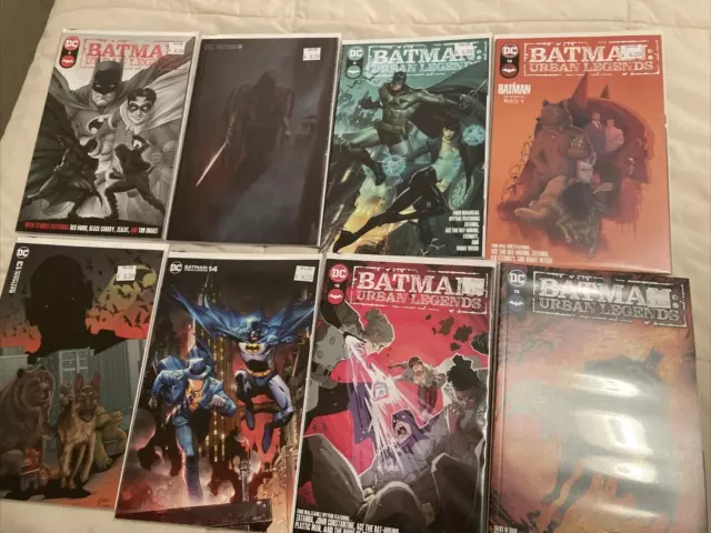 Batman Urban Legends DC Comic Lot w Variants 6 9 11 12 13 14 15 18 Keys Nice