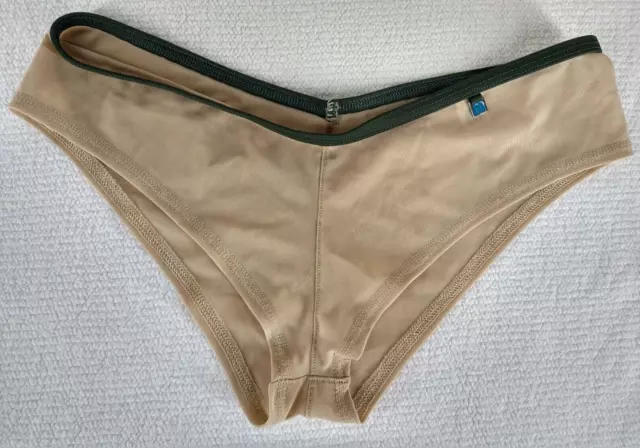 Wicked Weasel Microminimus Rare Sheer Tan Mesh Bikini Bottom Shorts Size M 6400 Picclick