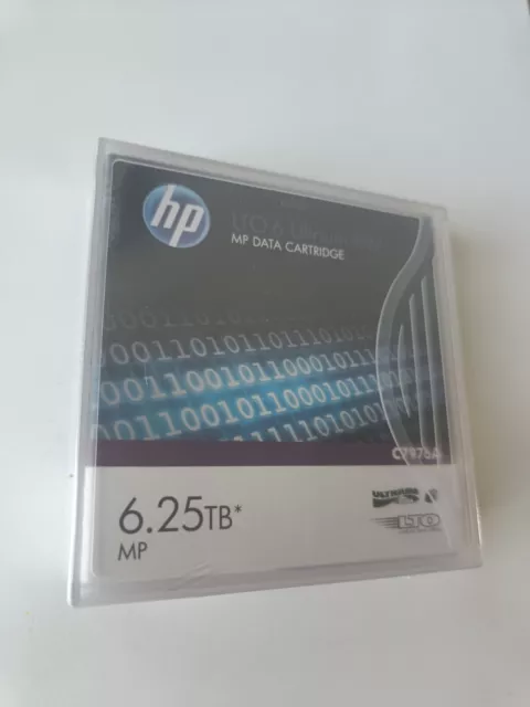 HP LTO 6 MP Ultrium Data Tape Cartridge 6.25TB C7976A NEW & SEALED