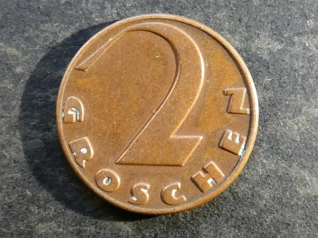 Austria, 2 Groschen, 1934.