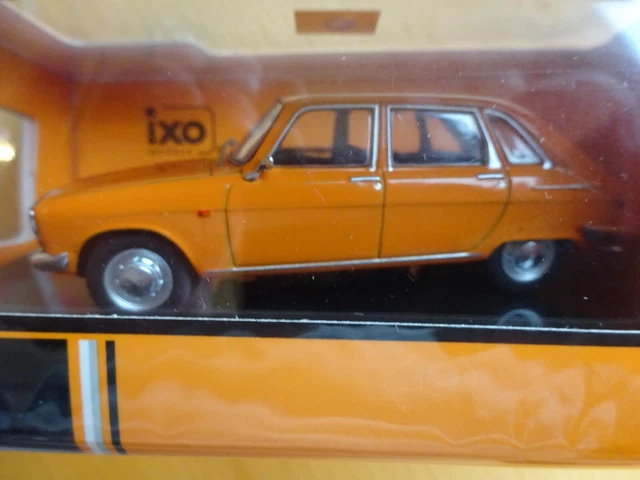 Modèle Réduit Renault R16 Orange 1969 - Échelle 1/43 - Marque IXO, Neuf En Emballage D'origine