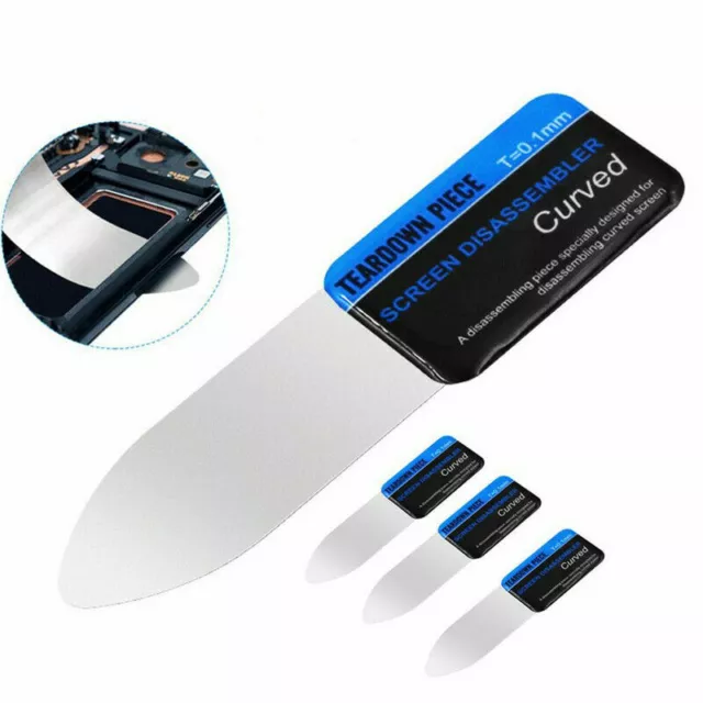 Curved LCD Screen Spudger Opening Pry Card Tools Ultra Thin Flexible For Phone