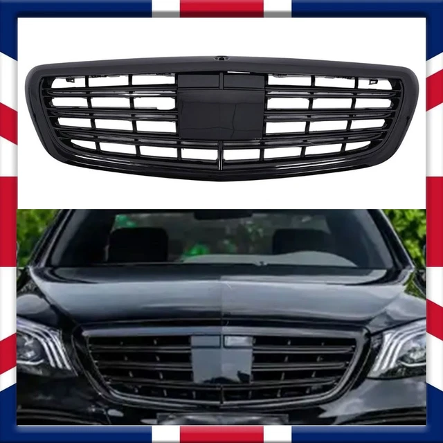Gloss Black Rear Star Badge for Mercedes S Class S350 S500 W222