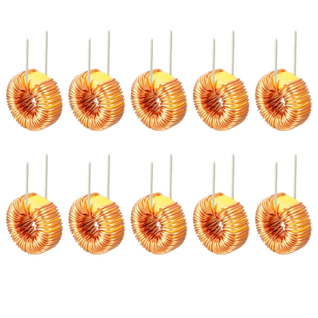 Kit 145 Inducteurs Assortis 10µH à 10mH – 12 Valeurs Avec Boîte De Rangement Nikou Pour Électronique